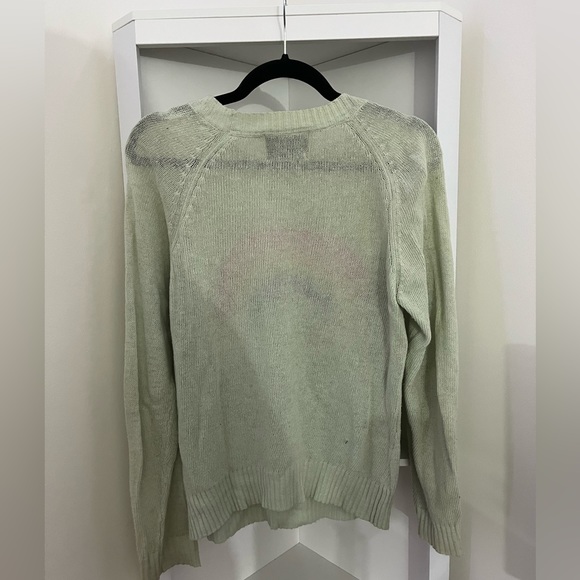 Baby blue Pastel Rainbow WILDFOX Gold knit sweater cozy Y2K e-girl size XS - Picture 2 of 6